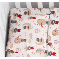 ΜΑΞΙΛΑΡΟΘΗΚΗ ΕΜΠΡΙΜΕ bebe Reach the stars 190 35Χ45 Beige Cotton 100%