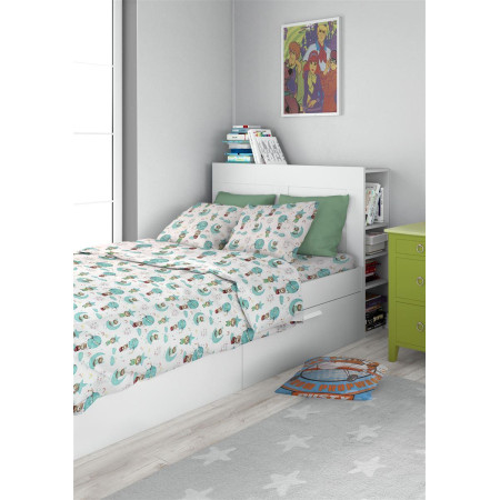 ΣΕΝΤΟΝΙΑ ΕΜΠΡΙΜΕ ΣΕΤ 2 τεμ kids Reach the stars 192 160Χ240 Green Cotton 100%
