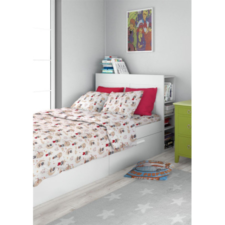ΣΕΝΤΟΝΙΑ ΕΜΠΡΙΜΕ ΣΕΤ 3 τεμ kids Reach the stars 190 160Χ240 Beige Cotton 100%