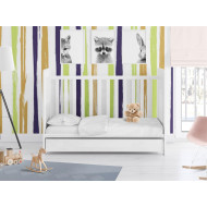 ΣΕΝΤΟΝΙΑ ΣΕΤ 3 τεμ bebe Solid 491 120X160 White Cotton 100%
