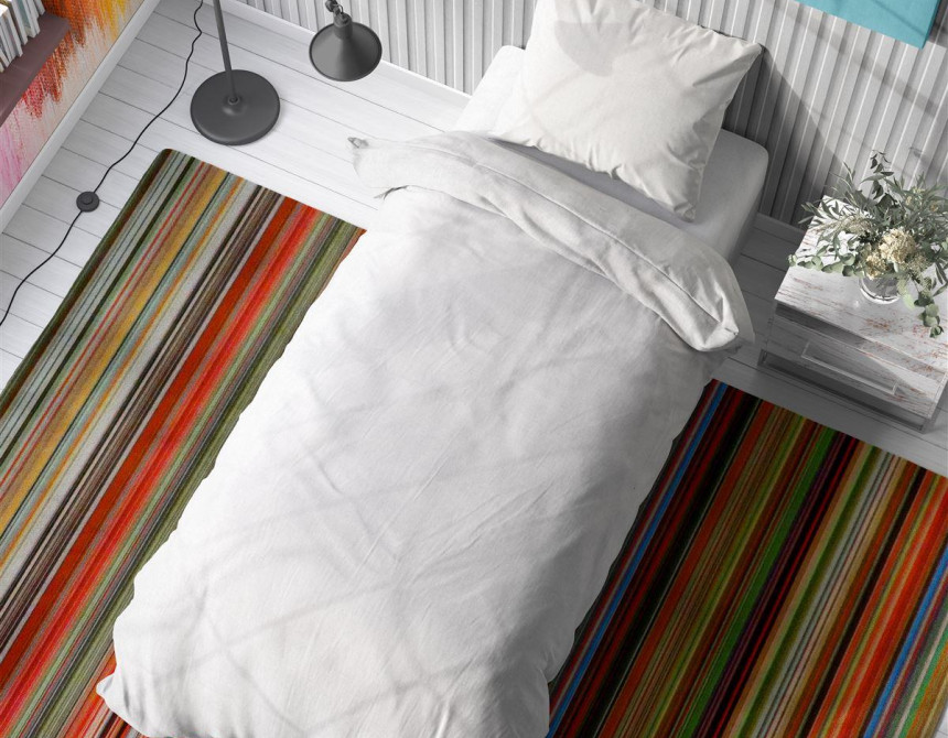 ΠΑΠΛΩΜΑΤΟΘΗΚΗ Solid 491 160X240 White Cotton 100%