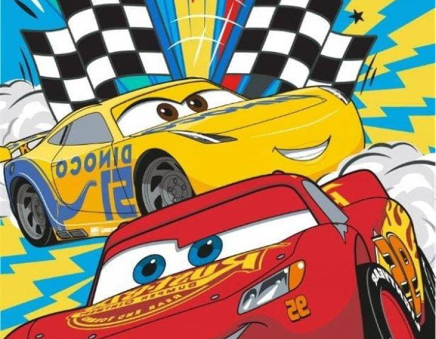 ΠΕΤΣΕΤΑ DISNEY CARS 11 30Χ50 Digital Print Cotton 100%