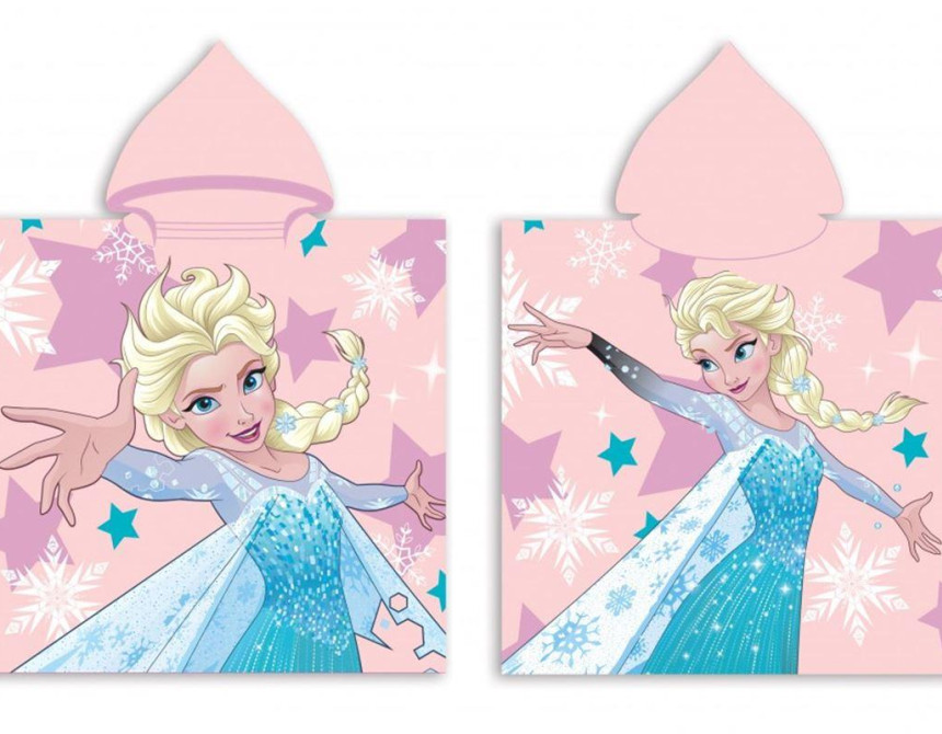 ΠΟΝΤΣΟ ΠΑΡΑΛΙΑΣ DISNEY FROZEN 12 50Χ100 Digital Print Cotton 100%