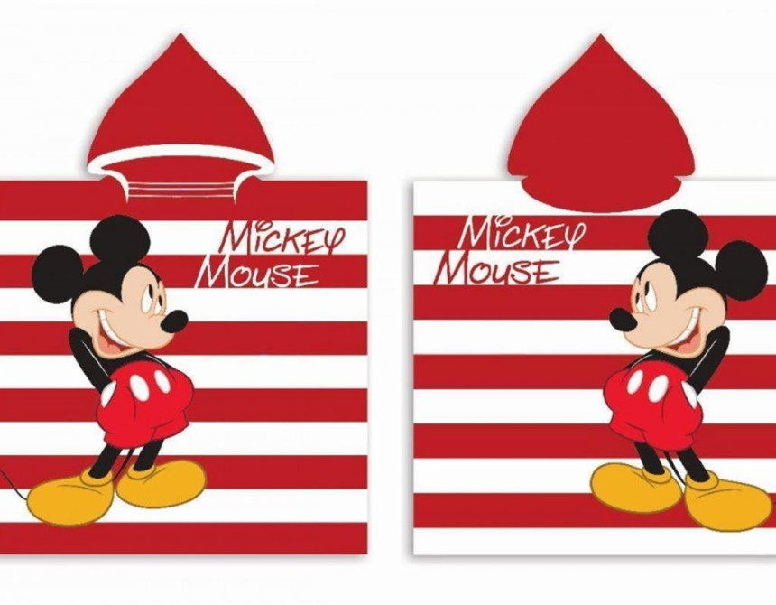 ΠΟΝΤΣΟ ΠΑΡΑΛΙΑΣ DISNEY MICKEY 11 50Χ100 Digital Print Cotton 100%
