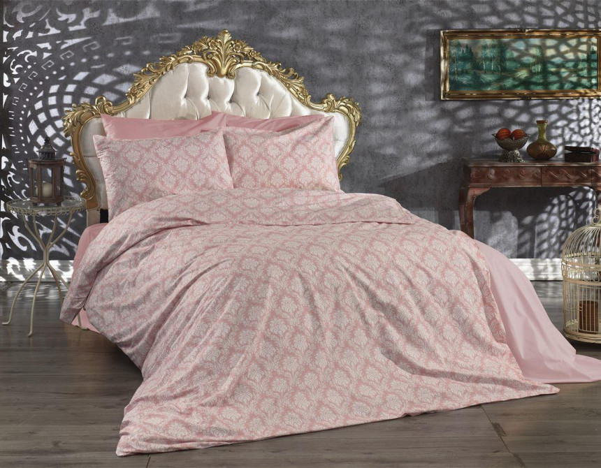 ΠΑΠΛΩΜΑΤΟΘΗΚΗ ΕΜΠΡΙΜΕ 160Χ240 Οφηλία 277 Pink Cott/Pol 70/30