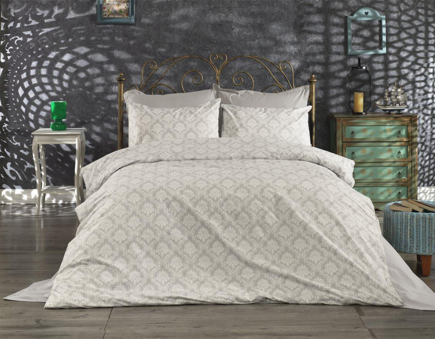 ΠΑΠΛΩΜΑΤΟΘΗΚΗ ΕΜΠΡΙΜΕ 160Χ240 Οφηλία 276 Grey Cott/Pol 70/30
