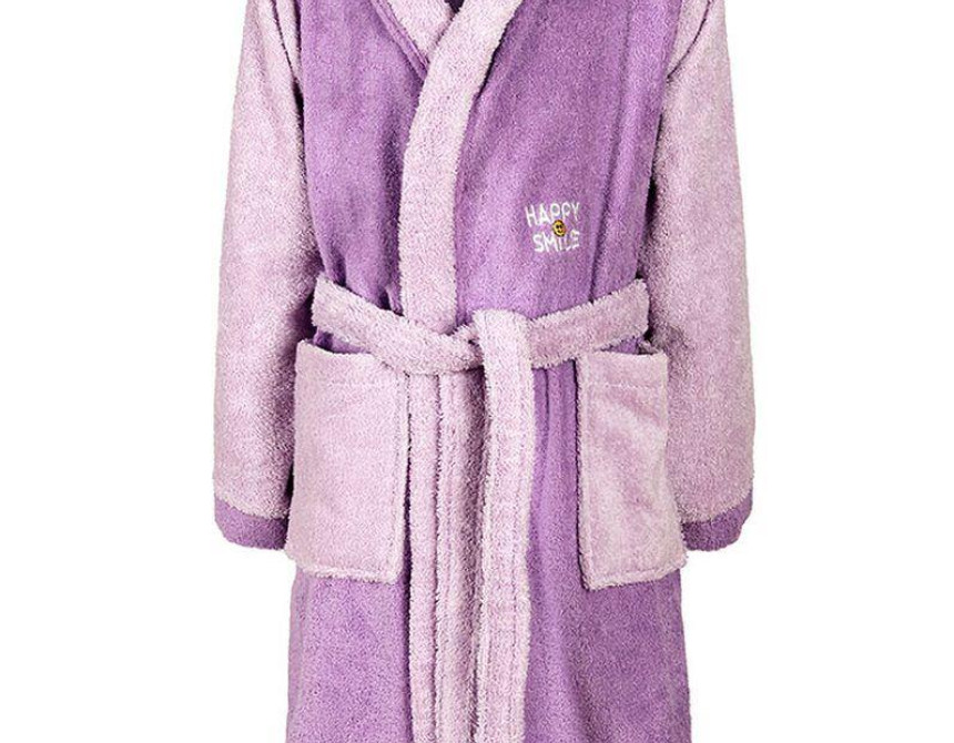 ΜΠΟΥΡΝΟΥΖΙ HAPPY SMILE kids Cotton 100% Lila Size 04