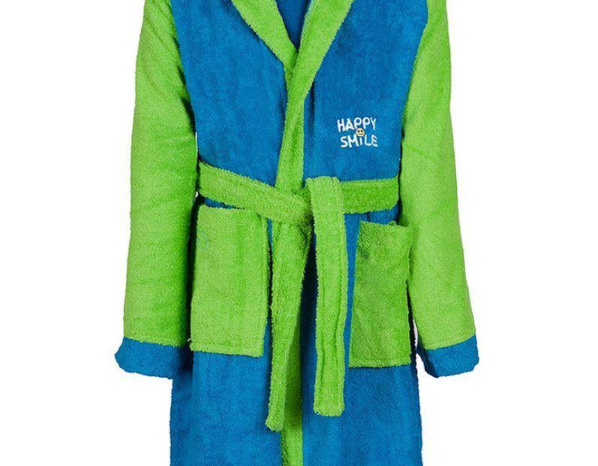 ΜΠΟΥΡΝΟΥΖΙ HAPPY SMILE kids Cotton 100% Dark Blue Size 14