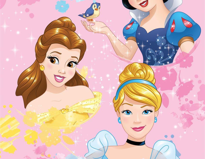 ΚΟΥΒΕΡΤΑ FLEECE DISNEY PRINCESS 045 130Χ170 Digital Print