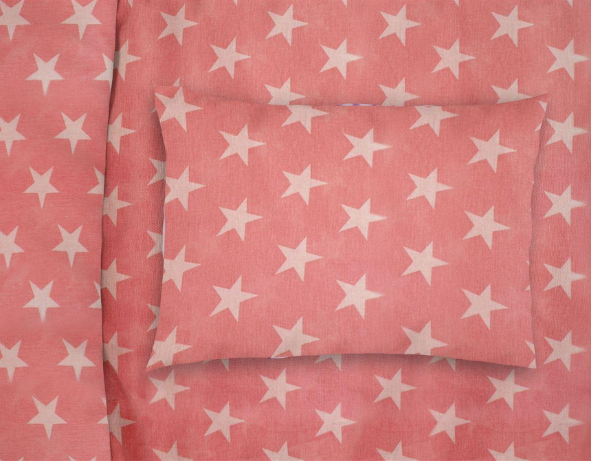 ΜΑΞΙΛΑΡΟΘΗΚΗ ΕΜΠΡΙΜΕ bebe Star 34 35Χ45 Coral Cotton 100%