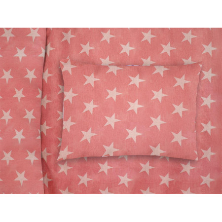 ΜΑΞΙΛΑΡΟΘΗΚΗ ΕΜΠΡΙΜΕ kids Star 34 50Χ70 Coral Cotton 100%