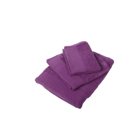 ΠΕΤΣΕΤΑ  ΠΕΝΙΕ 500 gsm 40Χ60 ΣΚΟΥΡΟ ΜΩΒ Cotton 100%