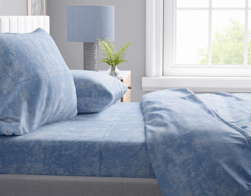 ΣΕΝΤΟΝΙ 1 τεμ Shadow 14 240X270 Sky Blue Cott/Pol 70/30