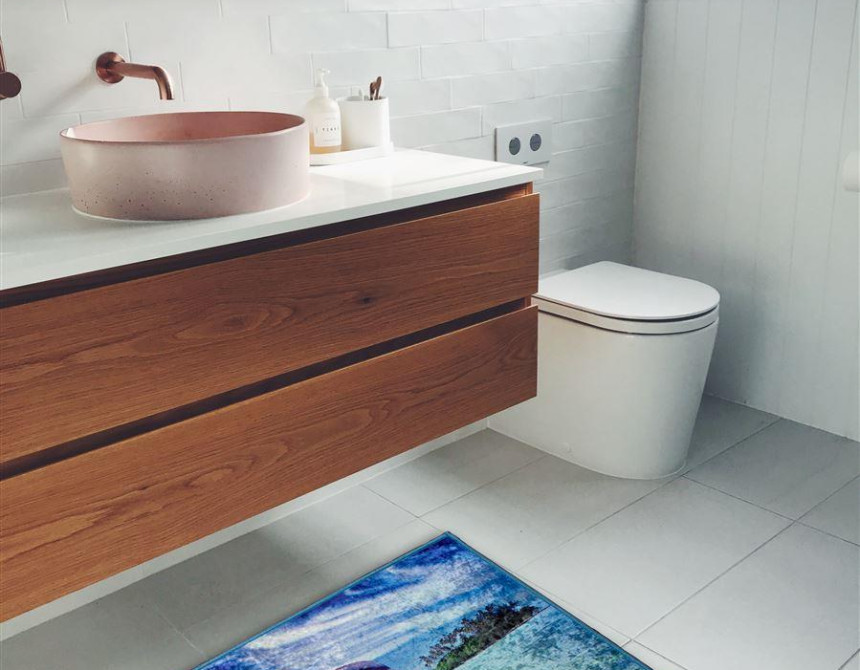 ΑΝΤΙΟΛΙΣΘΗΤΙΚΟ ΠΑΤΑΚΙ Dolphins 260 50X85 Polyester 100%