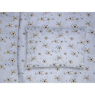 ΜΑΞΙΛΑΡΟΘΗΚΗ ΕΜΠΡΙΜΕ kids Football 521 50X70 Sky Blue 100% Cotton