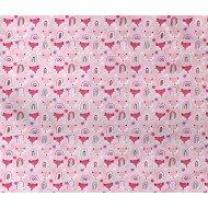 ΣΕΝΤΟΝΑΚΙ ΛΙΚΝΟΥ bebe Fox 525 80X110 Pink 100% Cotton