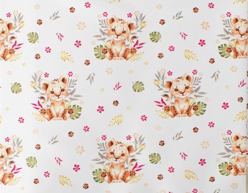 ΠΑΝΑ ΧΑΣΕ bebe Lion Cub 530 80X80 Beige 100% Cotton