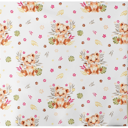 ΣΕΝΤΟΝΑΚΙ ΛΙΚΝΟΥ bebe Lion Cub 530 80X110 Beige 100% Cotton