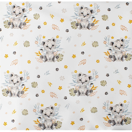 ΠΑΝΑ ΧΑΣΕ bebe Lion Cub 531 80X80 Grey 100% Cotton