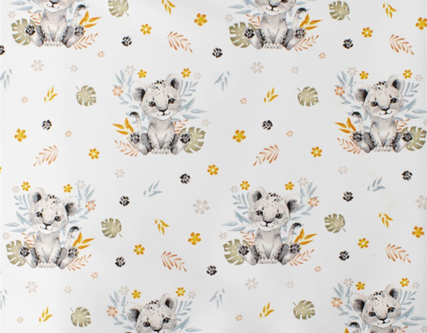 ΣΕΝΤΟΝΑΚΙ ΛΙΚΝΟΥ bebe Lion Cub 531 80X110 Grey 100% Cotton