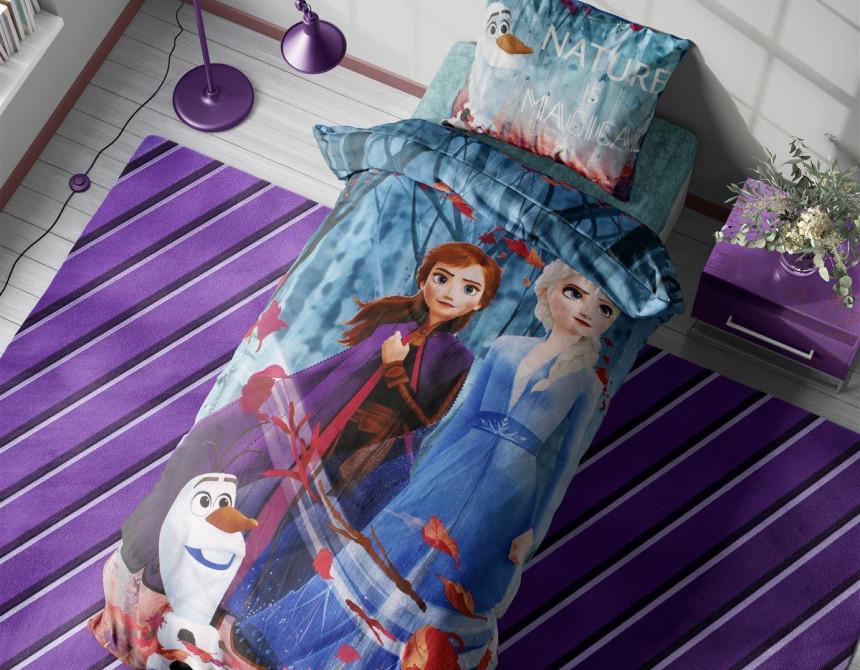 ΠΑΠΛΩΜΑ Disney Frozen II 881 160X240 Digital Print 100% Cotton