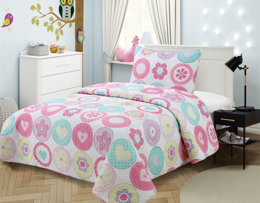 ΚΟΥΒΕΡΛΙ ΣΕΤ 2 τεμ kids ΕΜΠΡΙΜΕ 419 160X220 100% Microfiber