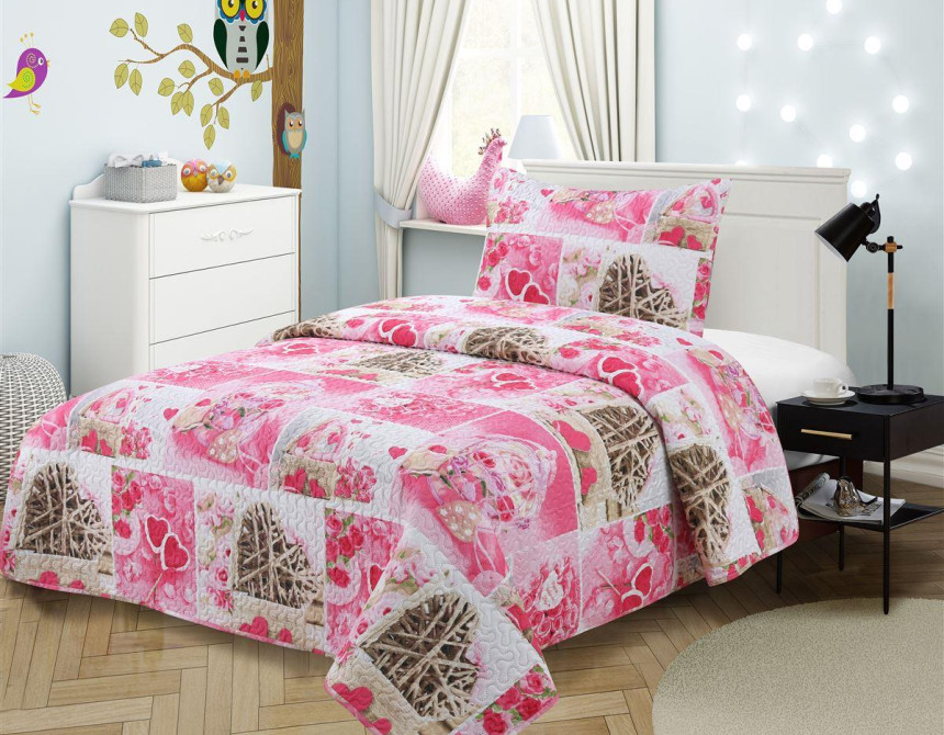 ΚΟΥΒΕΡΛΙ ΣΕΤ 2 τεμ kids ΕΜΠΡΙΜΕ 418 160X220 100% Microfiber