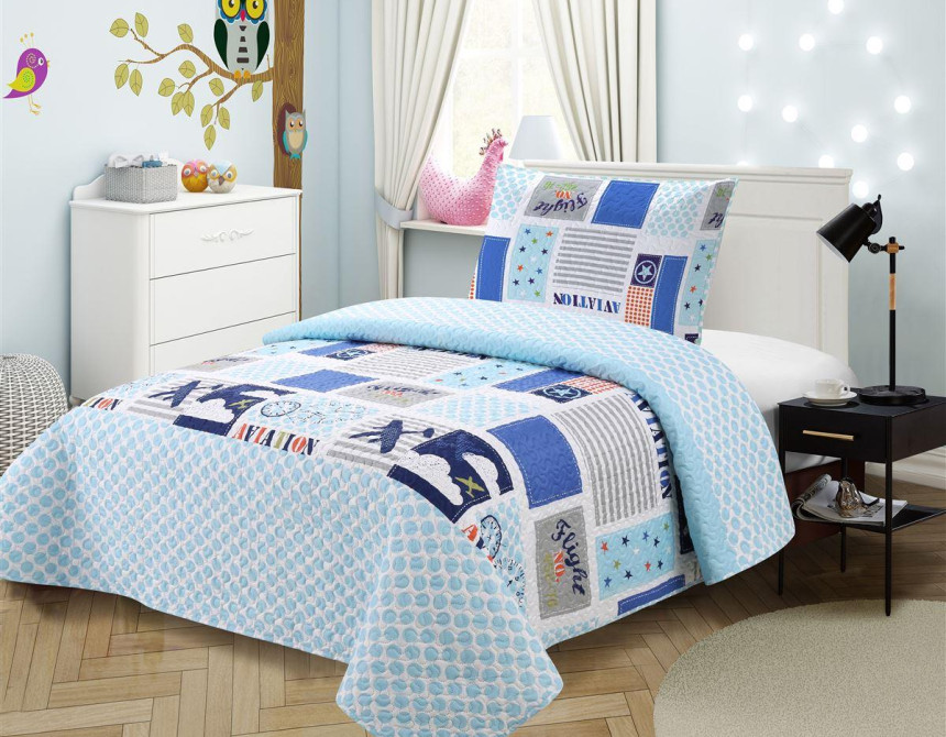 ΚΟΥΒΕΡΛΙ ΣΕΤ 2 τεμ kids ΕΜΠΡΙΜΕ 240 160X220 100% Microfiber
