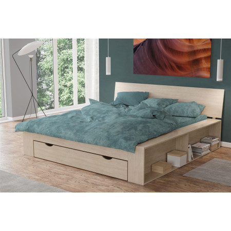 ΣΕΝΤΟΝΙΑ Σετ 4 τεμ Premium Shadow 616 220X240 Petrol 100% Cotton