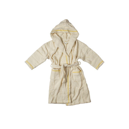 ΜΠΟΥΡΝΟΥΖΙ kids Εκρού με φάσα 450gsm 100% Cotton Ecru Size 04