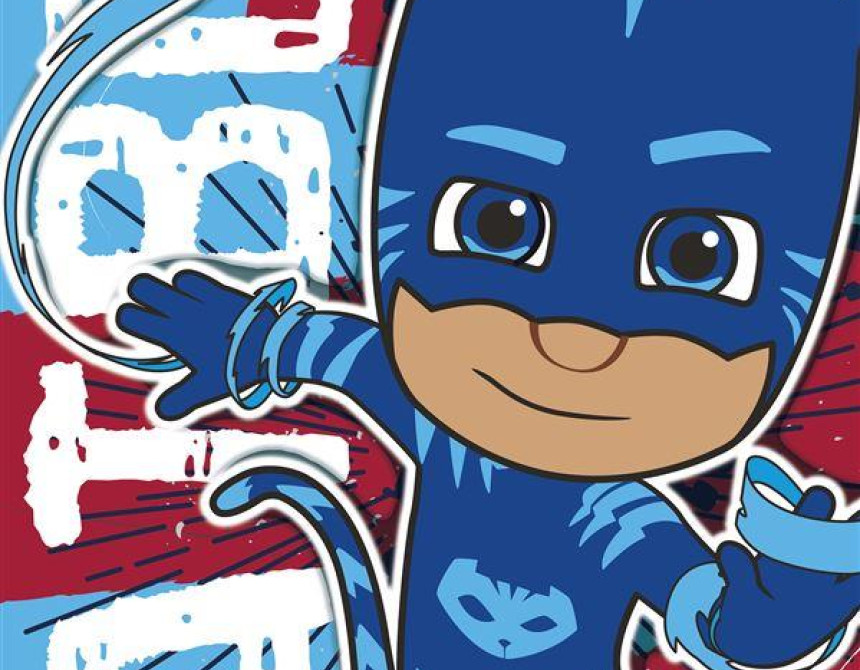 ΠΕΤΣΕΤΑ ΘΑΛΑΣΣΗΣ ΒΕΛΟΥΤΕ DISNEY PJ Masks 28 70X140 Digital Print 100% Cotton