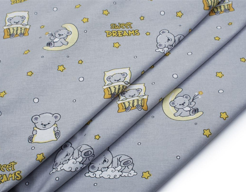 ΠΑΝΑ ΧΑΣΕ bebe Sweet Dreams 552 80X80 Grey 100% Cotton