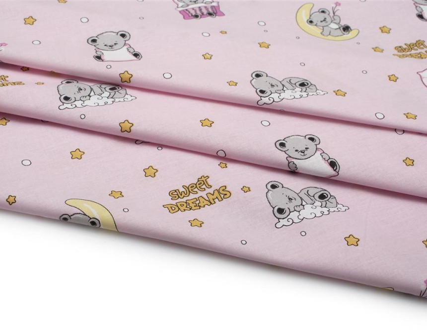 ΣΕΝΤΟΝΑΚΙ ΛΙΚΝΟΥ bebe Sweet Dreams 550 80X110 Pink 100% Cotton
