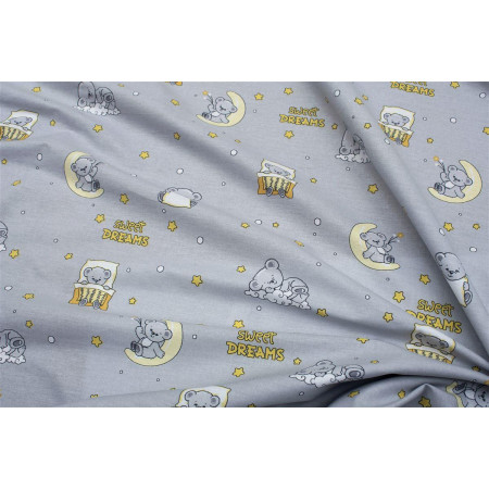 ΣΕΝΤΟΝΑΚΙ ΛΙΚΝΟΥ bebe Sweet Dreams 552 80X110 Grey 100% Cotton