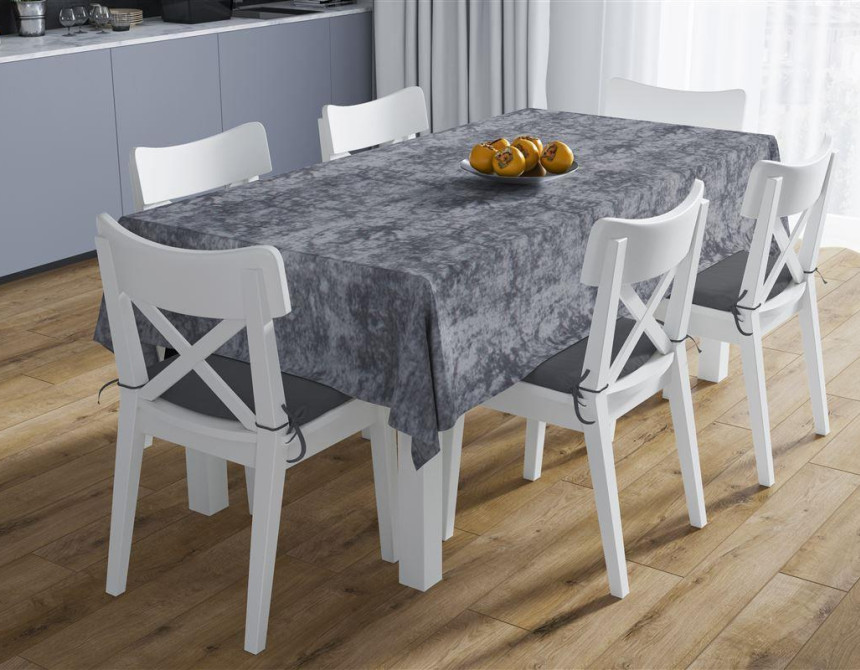 ΑΛΕΚΙΑΣΤΟ ΣΕΤ 2 τεμ (ΤΡΑΠ/ΛΟ 140X220 & ΤΡΑΒΕΡΣΑ 40X220) Panama Shadow Dark Grey 70/30 Cott/Pol