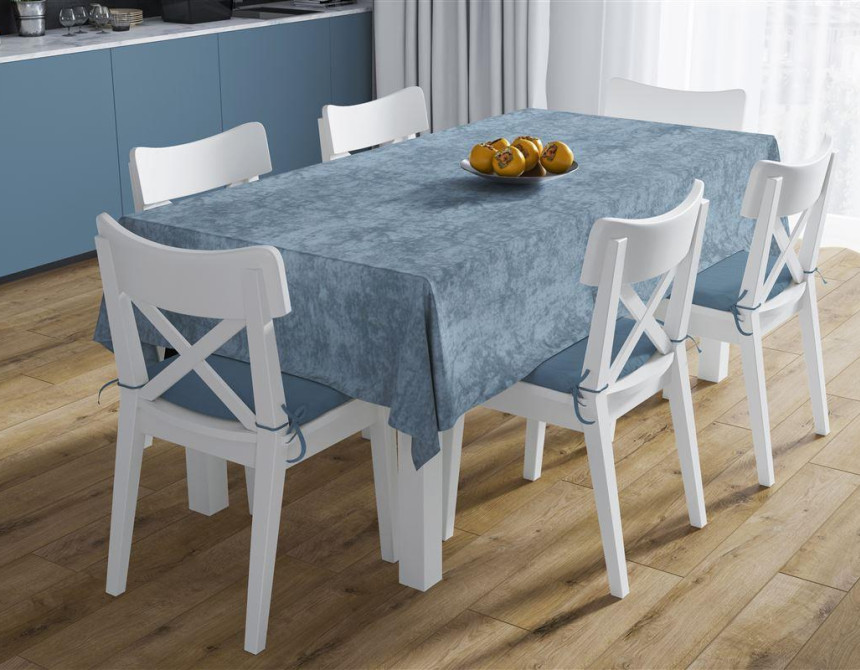 ΑΛΕΚΙΑΣΤΟ ΣΕΤ 2 τεμ (ΤΡΑΠ/ΛΟ 140X220 & ΤΡΑΒΕΡΣΑ 40X220) Panama Shadow Petrol 70/30 Cott/Pol