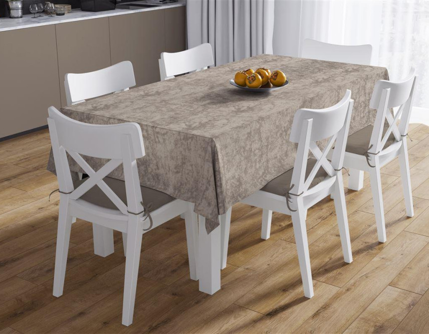 ΑΛΕΚΙΑΣΤΟ ΣΕΤ 2 τεμ (ΤΡΑΠ/ΛΟ 140X220 & ΤΡΑΒΕΡΣΑ 40X220) Panama Shadow Mocha 70/30 Cott/Pol