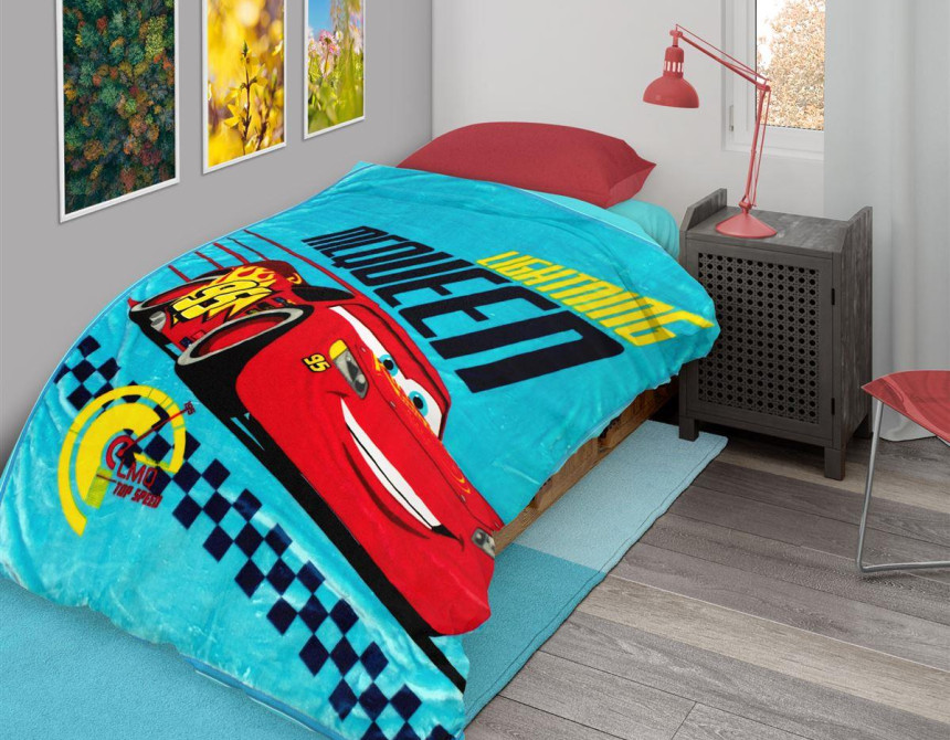 ΚΟΥΒΕΡΤΑ Disney Home Cars 513 160X220 Digital Print 100% Polyester