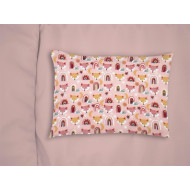 ΜΑΞΙΛΑΡΟΘΗΚΗ ΕΜΠΡΙΜΕ kids Fox 52 50X70 Coral 100% Cotton Flannel