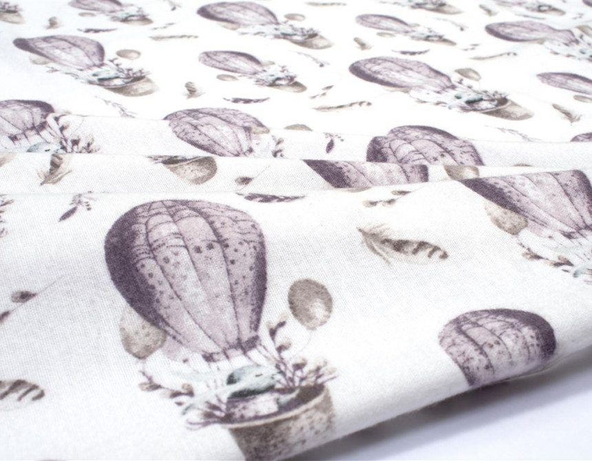 ΣΕΝΤΟΝΑΚΙ ΛΙΚΝΟΥ bebe Hot Air Balloon 78 80X110 Lilac 100% Cotton Flannel