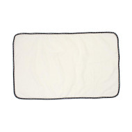 Σελτεδάκι Αδιάβροχο bebe 132 Πουά 50X80 Λευκό/Μαύρο Cotton 100%