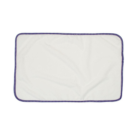 Σελτεδάκι Αδιάβροχο bebe 133 Πουά 67X90 Λευκό/Μωβ Cotton 100%
