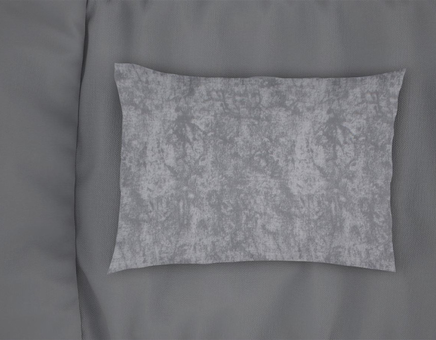 Μαξιλαροθήκη bebe Premium Shadow 613 35X45 Dark Grey 100% Cotton