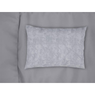 Μαξιλαροθήκη bebe Premium Shadow 621 35X45 Light Grey 100% Cotton