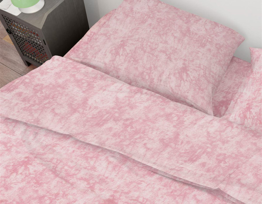 Σεντόνια Σετ 2 τεμ Premium Shadow 617 160X240 Pink 100% Cotton