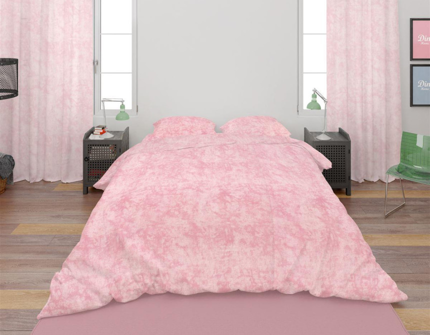 Σεντόνια Σετ 4 τεμ Premium Shadow 617 240X270 Pink 100% Cotton