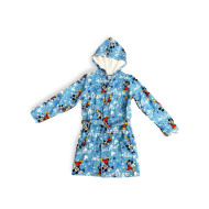 Μπουρνούζι Disney Home Mickey Sky Blue 100% Microfiber Sky Blue 3-4