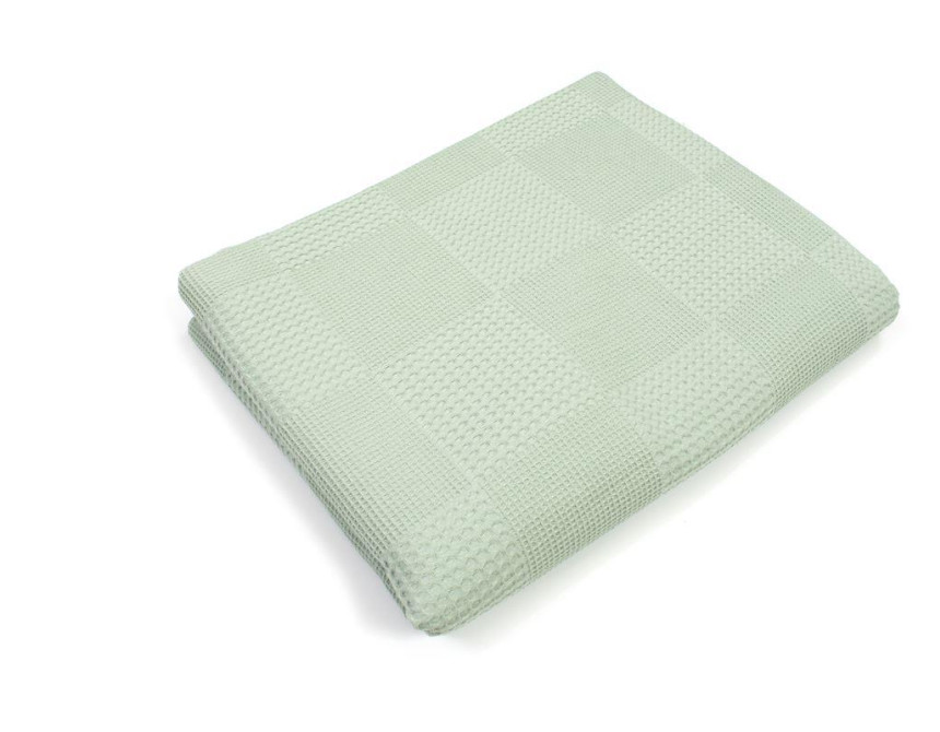 Κουβέρτα Πικέ bebe Μονόχρωμη 80X110 Φυστικί 100% Cotton