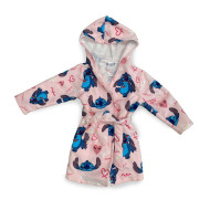 Μπουρνούζι Disney Home Lilo & Stitch Pink 100% Microfiber Pink 6-8