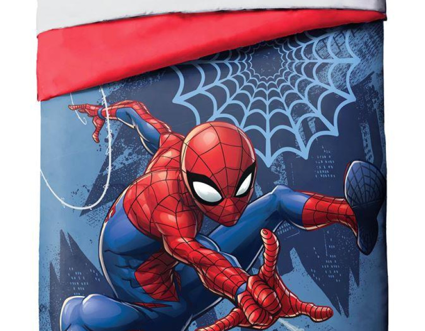 Πάπλωμα Marvel Spider-Man 44 160X240 Blue 100% Microfiber